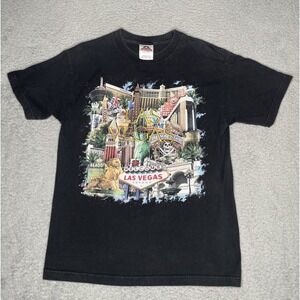 Vintage Circus Circus Las‎ Vegas Casino Souvenir Graphic T-Shirt Mens Medium